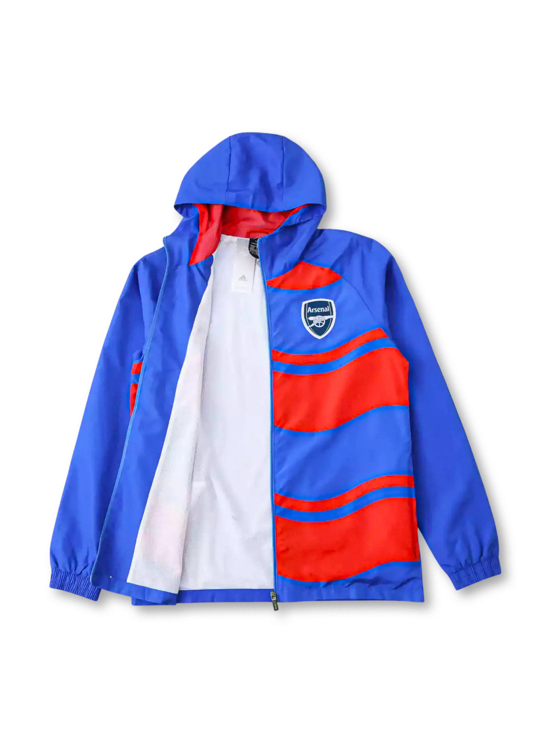 アーセナル ウィンドブレーカー ブルー×レッド
