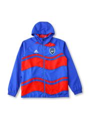 アーセナル ウィンドブレーカー ブルー×レッド