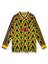 1991/93シーズン アーセナル アウェイ 長袖ユニフォーム