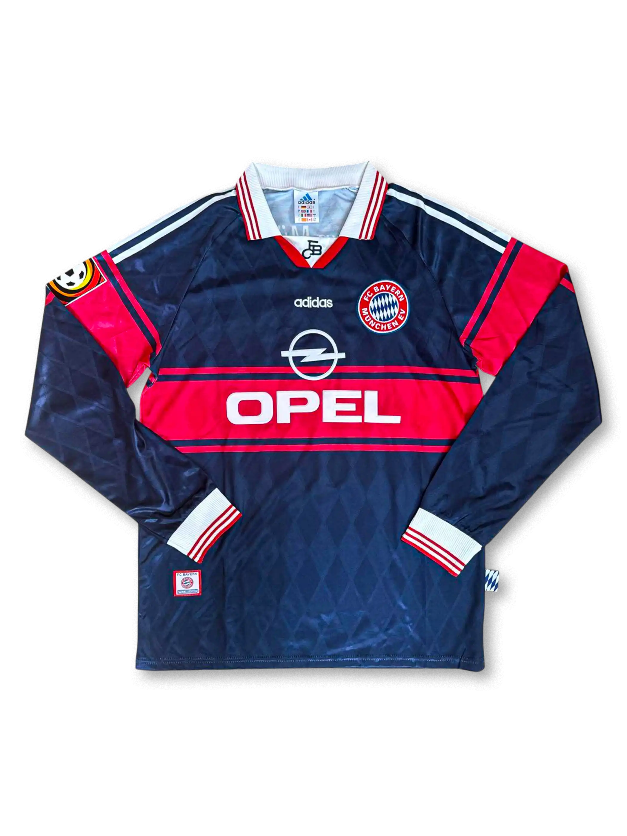 96-97 FCバイエルン・ミュンヘン ホームユニフォームLイングランド製オペル bayern-97-98-home-6_2100x.webp