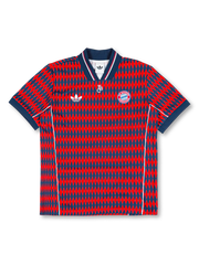 バイエルン・ミュンヘン ダイヤモンドパターン レトロユニフォーム 正面デザイン