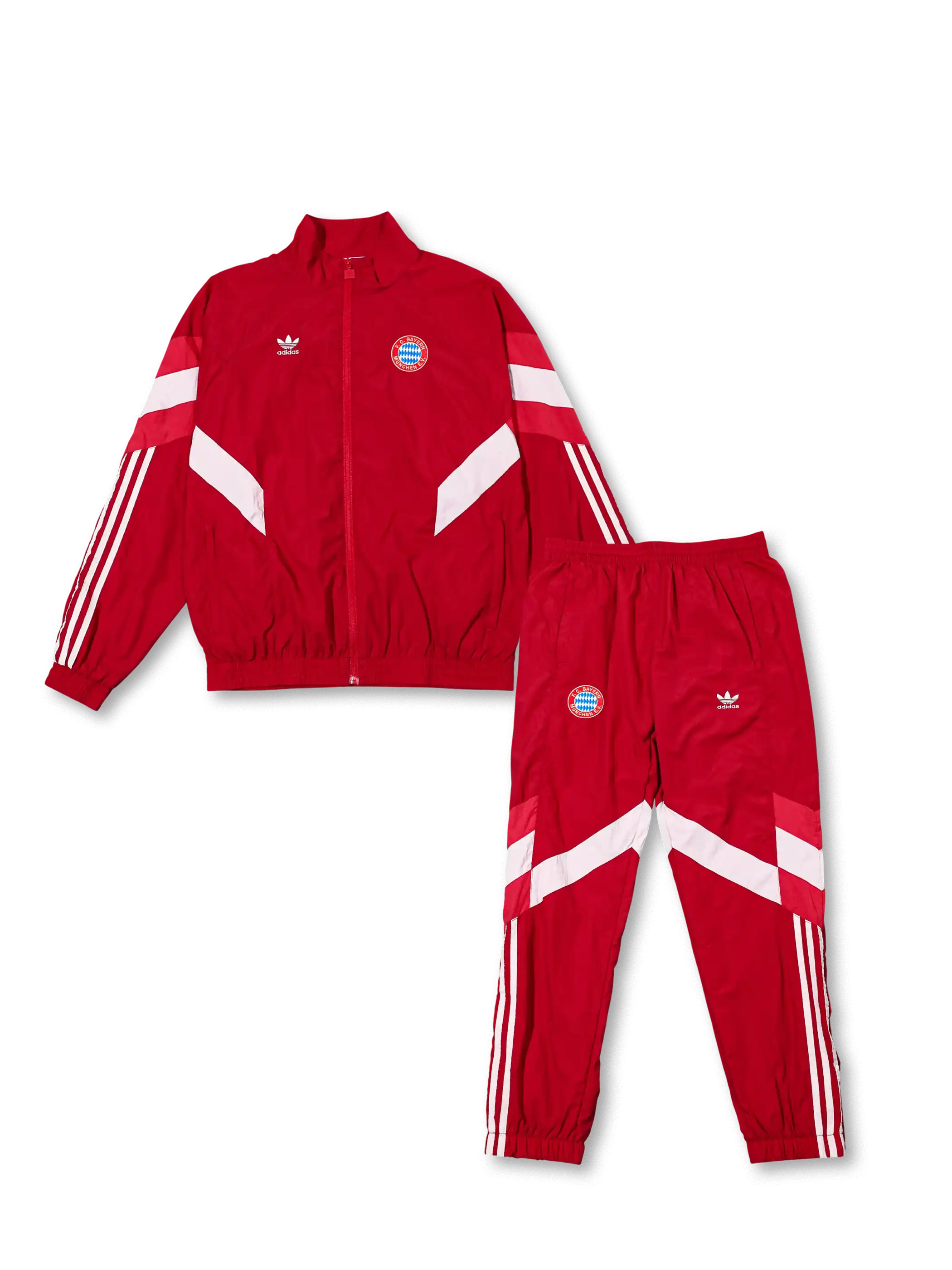 バイエルン・ミュンヘン レトロジャージ ジャケット前面 90年代風デザイン
front(パンツ)