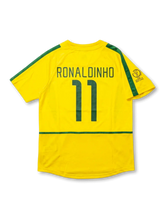 ブラジル代表 2002 FIFAワールドカップ 韓国・日本大会 ホームジャージ ロナウジーニョ #11