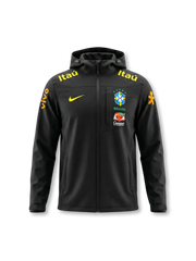 ブラジル代表 Nike トレーニングフーデッドジャケット ブラック