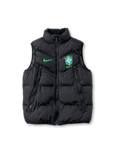 ブラジル代表 ダウンベスト ブラック 正面