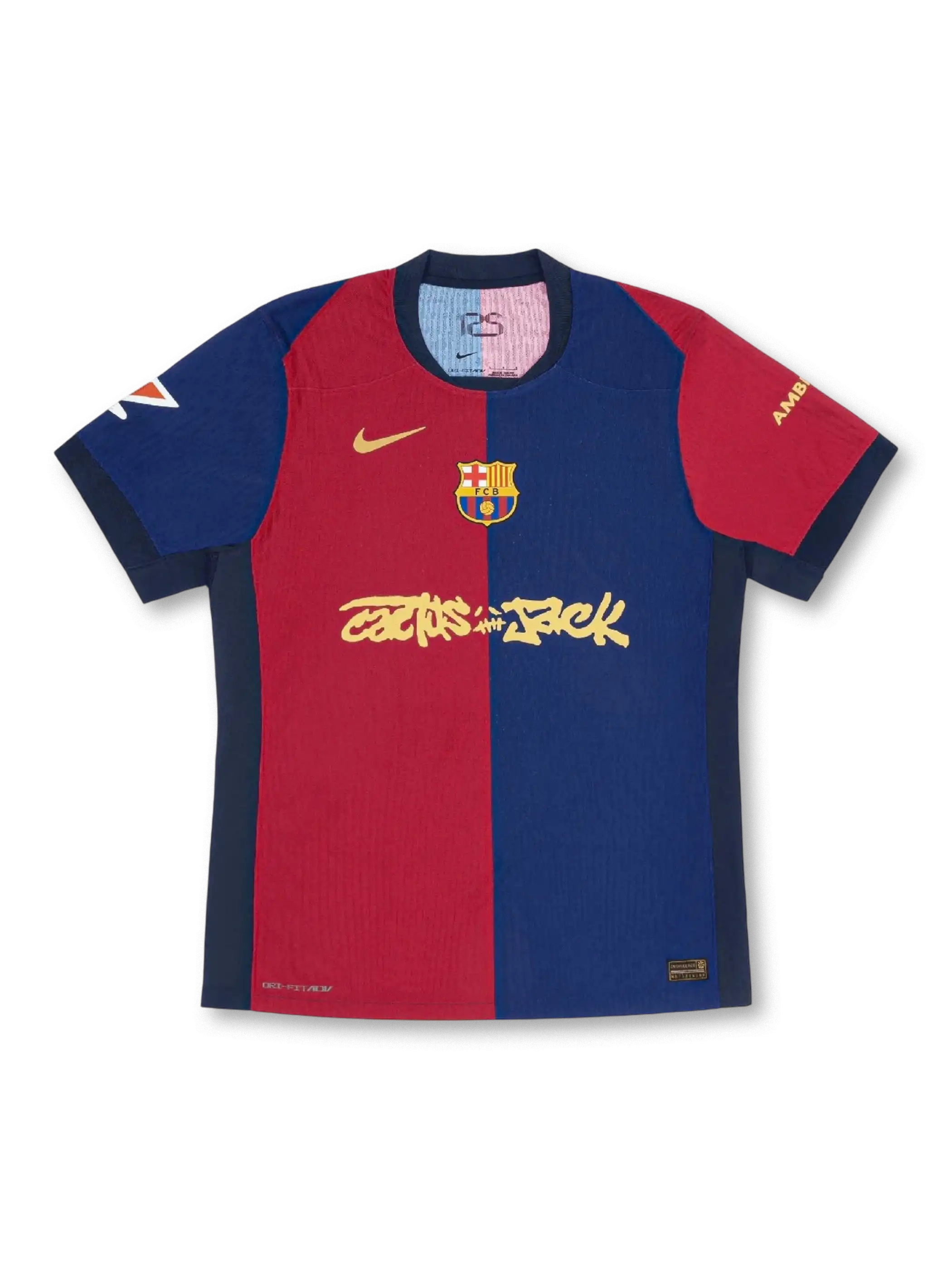 FCバルセロナ ホーム トラヴィス・スコット 限定版 ユニフォーム 前面