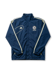 チェルシー トレーニングジャケット ネイビー フロントデザイン