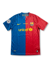 FCバルセロナ 2008-09 UEFAチャンピオンズリーグ決勝ローマ大会 ホームジャージ メッシ10番 フロント