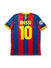 FCバルセロナ 2010-11 UEFAチャンピオンズリーグ決勝ロンドン大会 ホームジャージ メッシ10番 フロント
