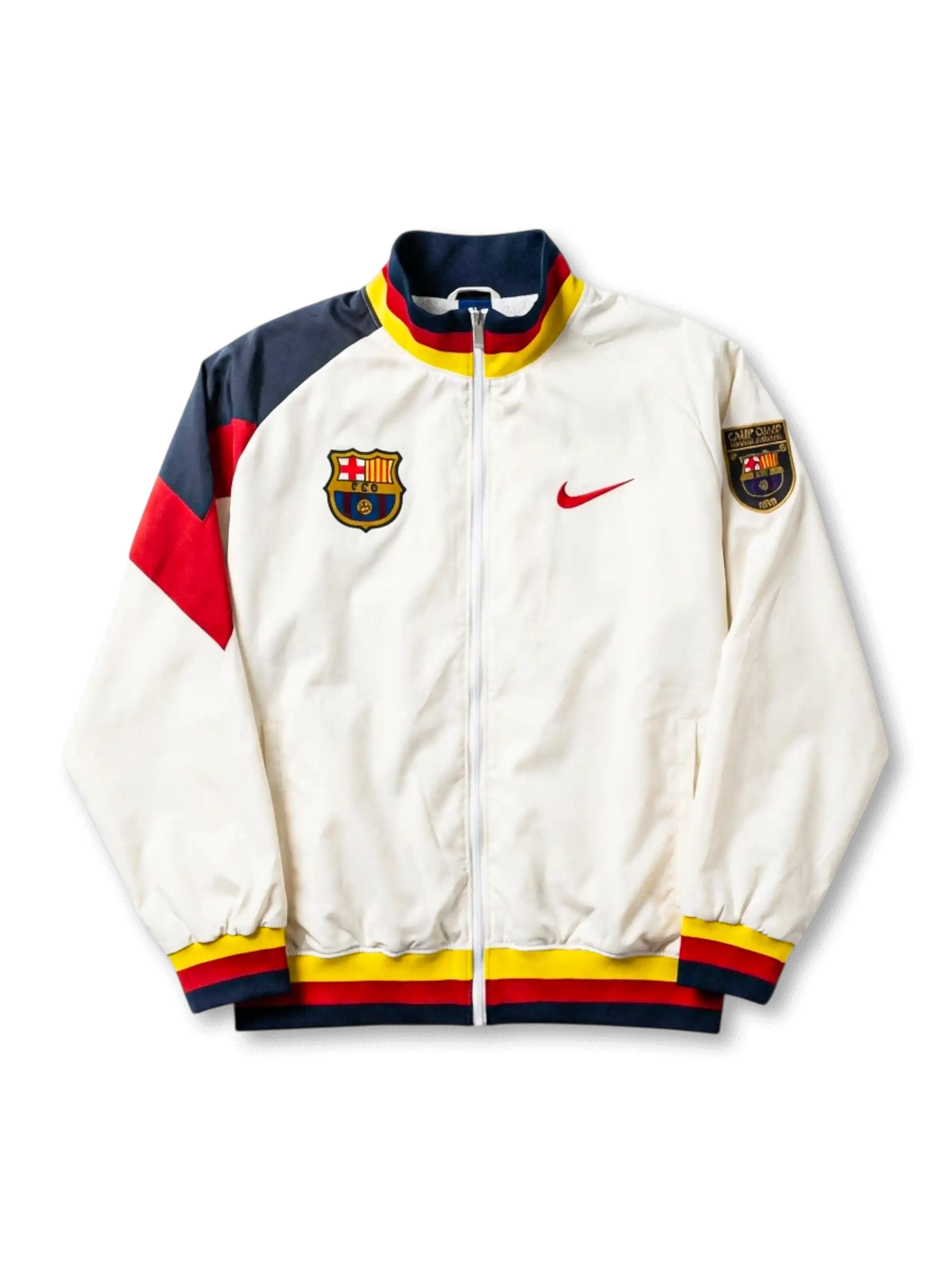 バルセロナ　トラックジャケットM FCバルセロナ トラックジャケット Nike 1990年代 ヴィンテージ-KICKO