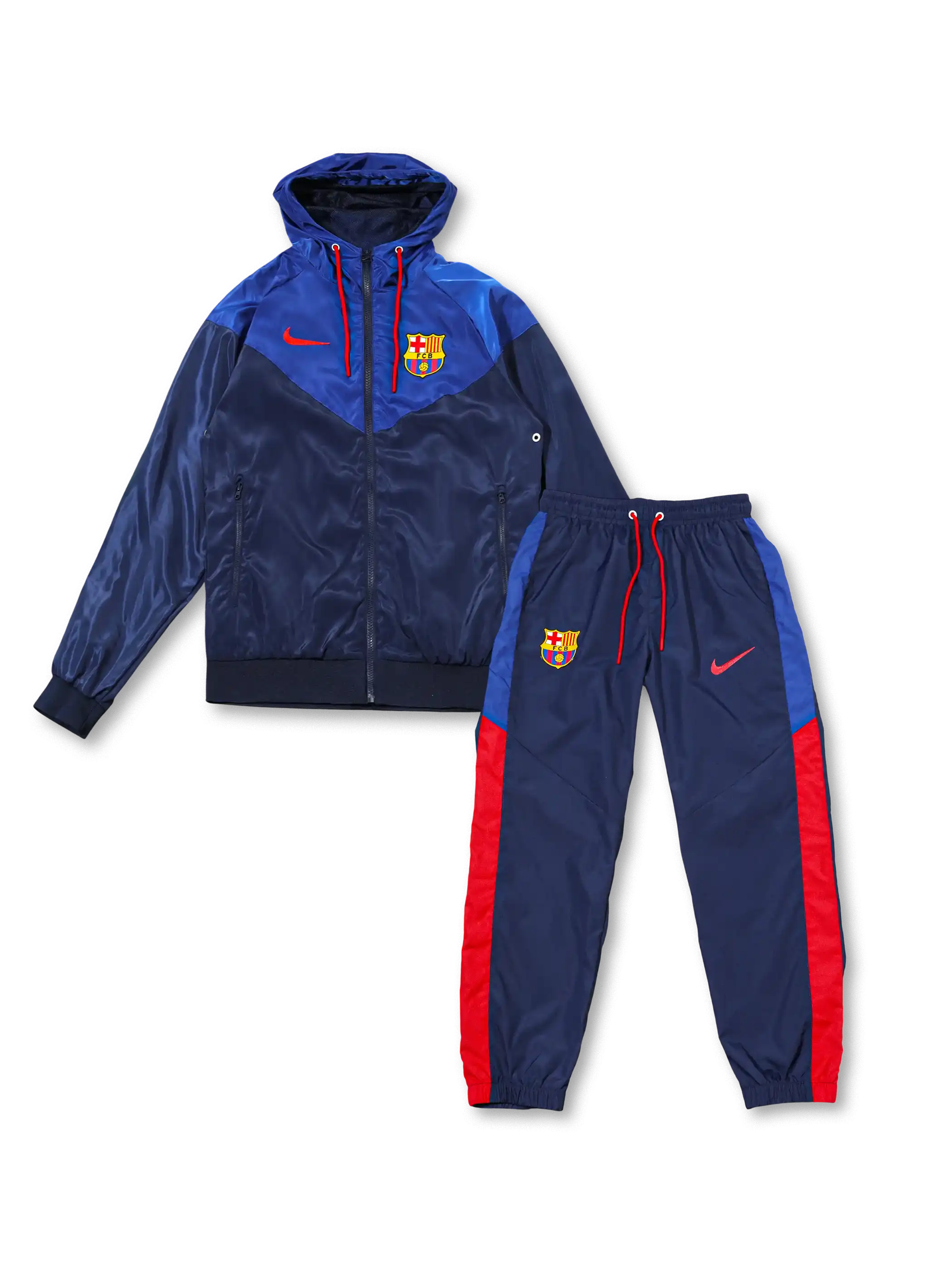 FCバルセロナ トレーニング ウィンドブレーカー セットアップ 正面全体