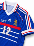 フランス代表 FIFA WORLD CUP 1998 ホームジャージ — アンリ 12番