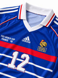 フランス代表 FIFA WORLD CUP 1998 ホームジャージ — アンリ 12番