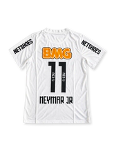 2012年サントスFC創立100周年記念ホームユニフォーム ネイマールJR 11番 Nike製ホワイトのサッカージャージ