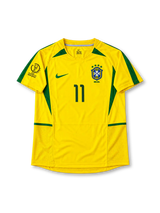 ブラジル代表 2002 FIFAワールドカップ 韓国・日本大会 ホームジャージ ロナウジーニョ #11