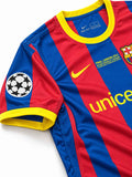 FCバルセロナ 2010-11 UEFAチャンピオンズリーグ決勝ロンドン大会 ホームジャージ メッシ #10