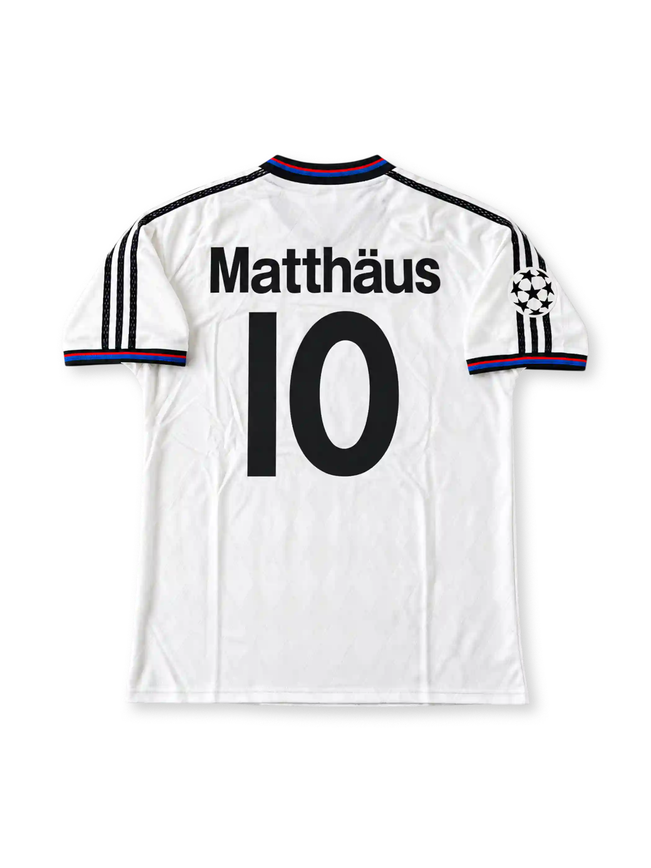 1996-98 バイエルン・ミュンヘン アウェイユニフォーム マテウス10番 白 OPEL adidas