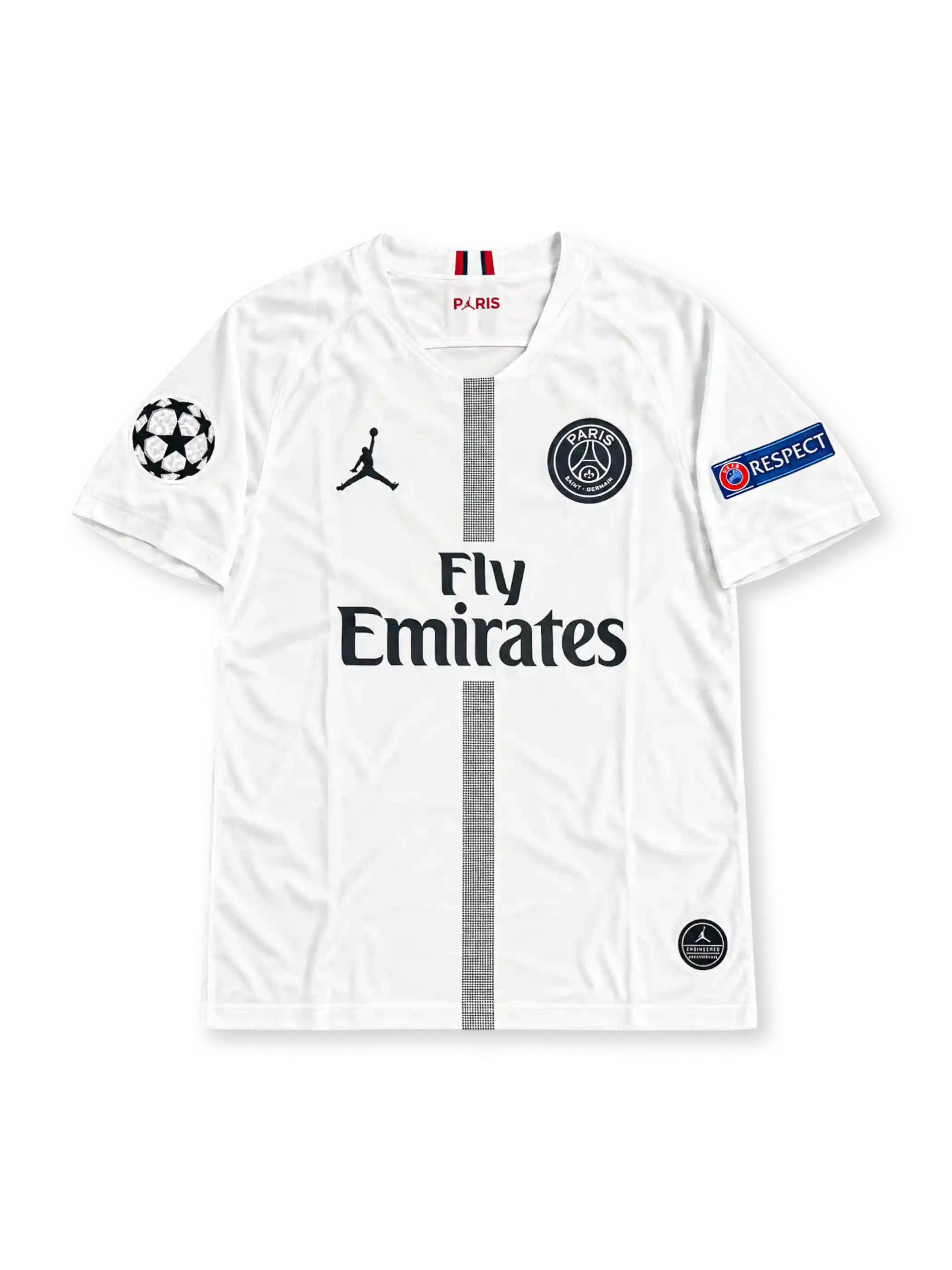 パリ・サンジェルマン 2018/19 チャンピオンズリーグ アウェイユニフォーム 白 ジャンプマンロゴ ディ・マリア背番号11