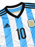 2014 アルゼンチン代表 ホームユニフォーム メッシ 10番