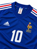 2002 フランス代表 ホームユニフォーム ジダン 10番