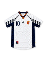 1998 スペイン代表 アウェイユニフォーム ラウール 10番
