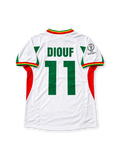 2002 セネガル代表 ホームユニフォーム ディウフ11番 ホワイト グリーン レッド le coq sportif 2002年W杯