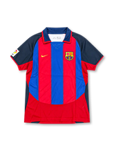 2002/03 FCバルセロナ ホームユニフォーム ロナウジーニョ10番 ブラウグラナ ネイビー Nike LFP