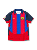 2002/03 FCバルセロナ ホームユニフォーム ロナウジーニョ10番 ブラウグラナ ネイビー Nike LFP