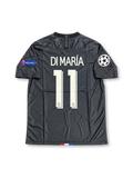 パリ・サンジェルマン 2019/20 フォースユニフォーム ブラックにトリコロールのストライプ チャンピオンズリーグパッチ付き