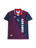1994-95 アヤックス アウェイユニフォーム ネイビー レッド ABN AMRO Umbro