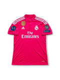 2014/15 レアル・マドリード アウェイユニフォーム ロナウド7番 ピンク Fly Emirates adidas チャンピオンズリーグ