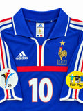 2000 フランス代表 ホームユニフォーム ジダン 10番