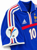 2000 フランス代表 ホームユニフォーム ジダン 10番