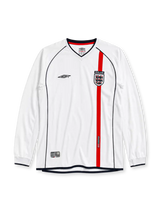 イングランド代表 2002年W杯 ホーム 長袖ジャージ
