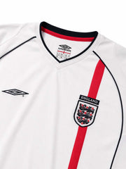 イングランド代表 2002年W杯 ホーム 長袖ジャージ