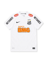 サントス 2011-12 ホーム ユニフォーム 白に100周年記念エンブレム BANCO BMGロゴ入り