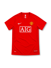 マンチェスター・ユナイテッド 2007-08 ホーム ユニフォーム レッド AIG The Red Devils ナイキ