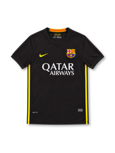 バルセロナ 2013-14 アウェイ ユニフォーム ブラック イエローライン QATAR AIRWAYS ナイキ