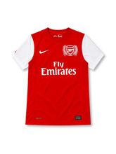 アーセナル 2011-12 ホーム ユニフォーム レッド ホワイト袖 創立125周年エンブレム Fly Emirates ナイキ