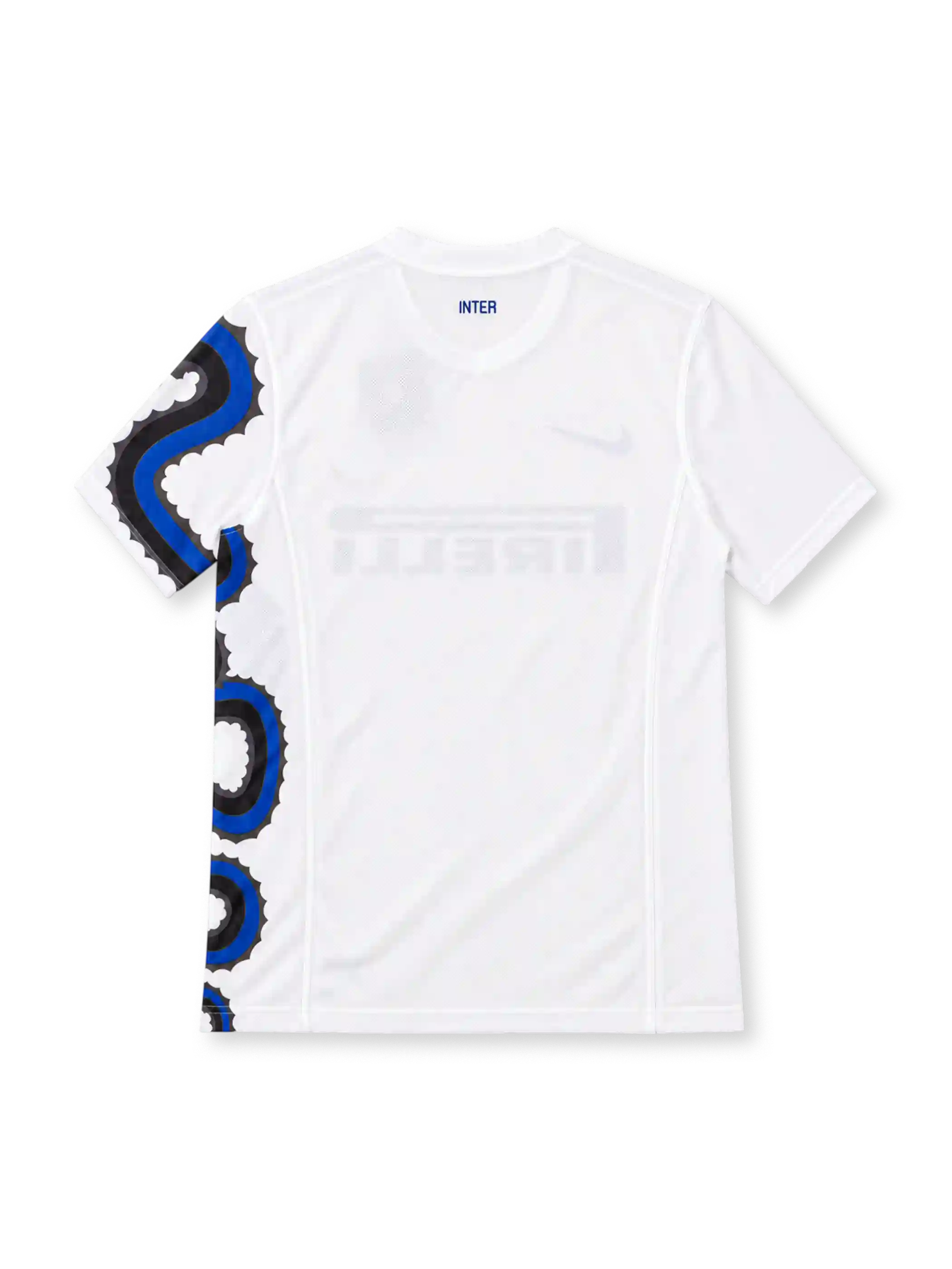 インテル 2010-11 アウェイ ユニフォーム ホワイト 龍 グラフィック ブルー ブラック PIRELLI ナイキ