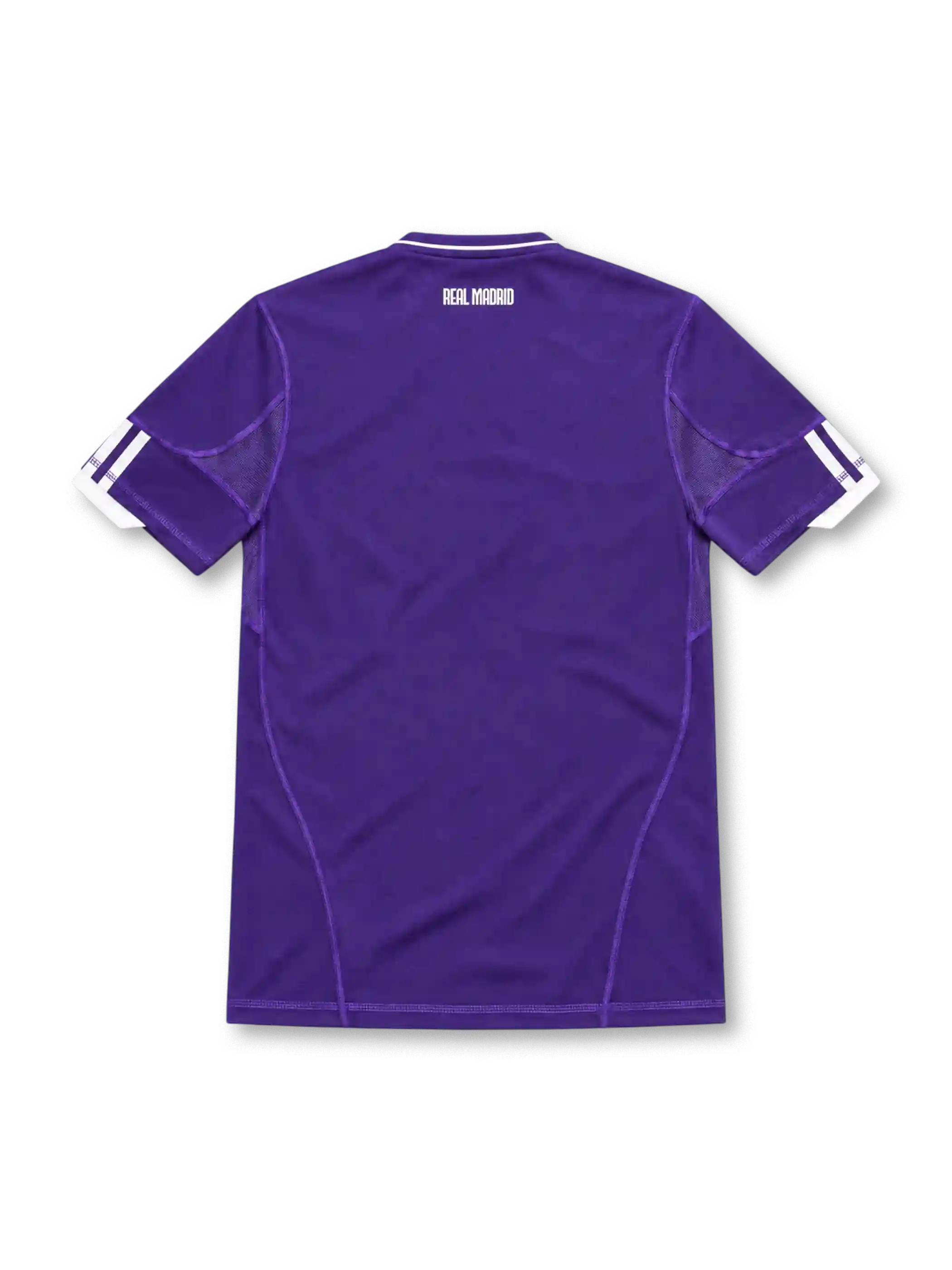 レアル・マドリード 2010/11 サードユニフォーム パープル 放射状の光のグラフィック 白スリーストライプ アディダス製 bwinスポンサー