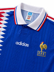 1994 フランス代表 ホーム レトロ サッカーユニフォーム adidas