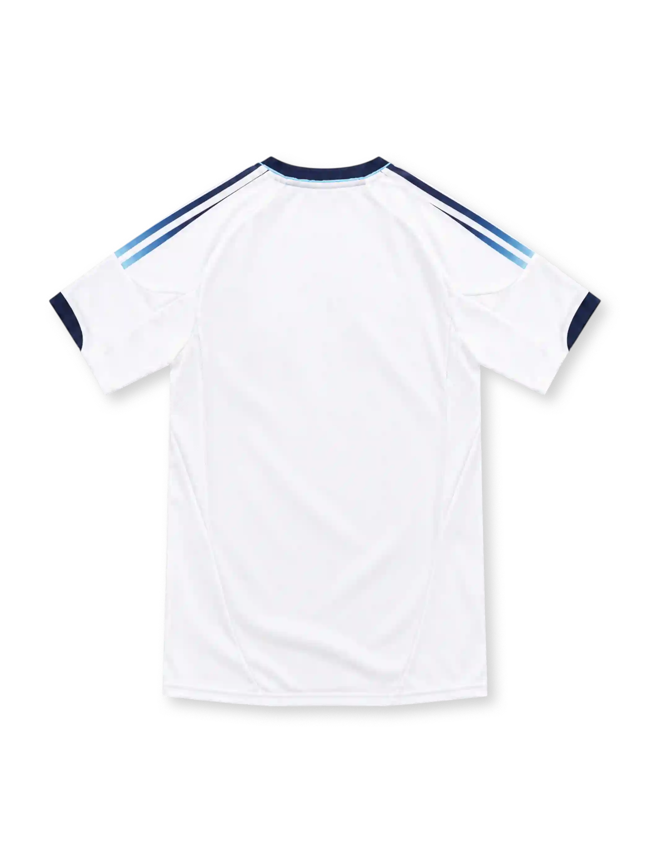 チェルシー 2012/13 アウェイユニフォーム ホワイト スカイブルーのサッシュ ネイビーのVネック アディダス製 SAMSUNGスポンサー