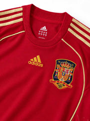 2008 スペイン代表 ホーム レトロ サッカーユニフォーム adidas