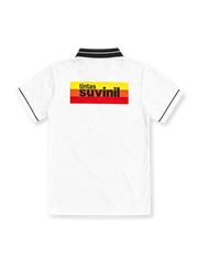 95/96 コリンチャンス ホーム Penalty製 黒い襟とsuvinilロゴが入った白いレトロサッカーユニフォーム