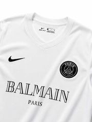 パリ・サンジェルマン×バルマン 2020 ホワイトトレーニングシャツ