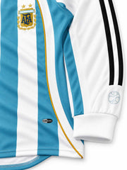 アルゼンチン代表 2006 ホーム 長袖 ユニフォーム