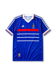 フランス代表 1998シーズン ホームシャツ(Adidas、1998年W杯初優勝記念スター付き)
