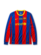 FCバルセロナ 2010/11シーズン ホーム チャンピオンズリーグ決勝仕様 長袖ユニフォーム