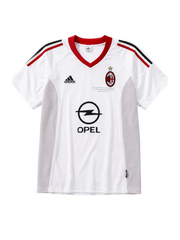 2002-03 ACミラン アウェイジャージ adidas チャンピオンズリーグ決勝記念 サッカーユニフォーム